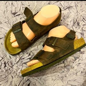 Birkenstock sling back sandals size 38 size 7